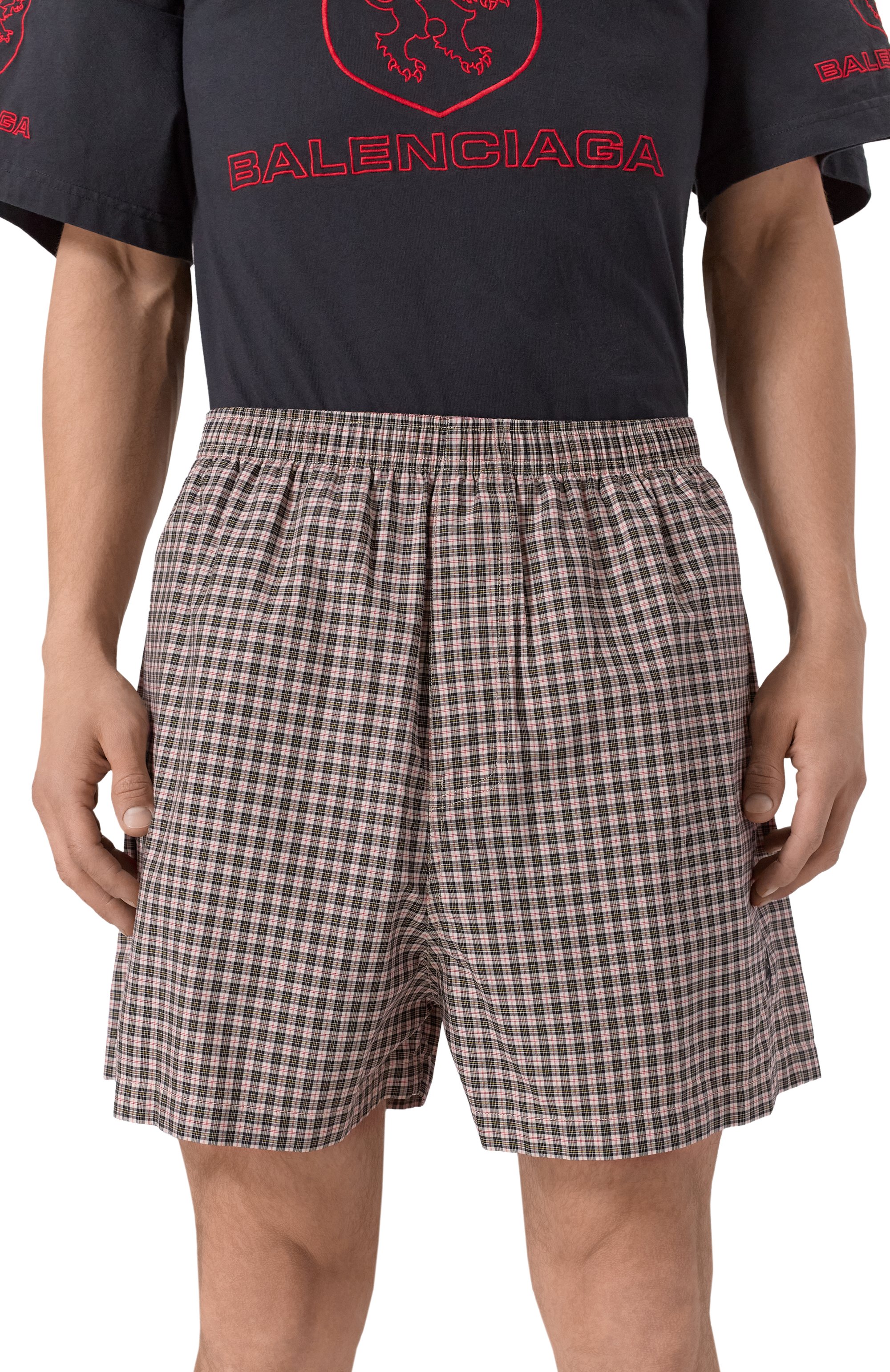 Хлопковые шорты BALENCIAGA, арт. 831389/TSM07, фото 3