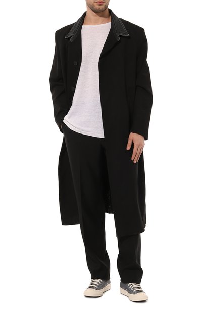 Текстильные кеды comme des garcons play x converse COMME DES GARCONS PLAY серого цвета по цене 21650 руб., арт. 171847, фото 2 Текстильные кеды comme des garcons play x converse COMME DES GARCONS PLAY, арт. 171847, фото 2