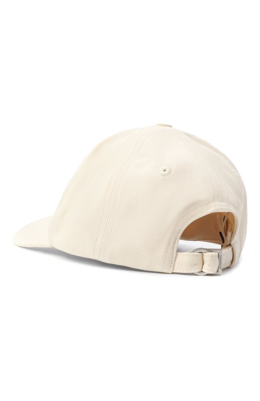 Хлопковая бейсболка Jacquemus 25EACU00670/AW00092 Кремовый  25EACU00670/AW00092 Фото 2