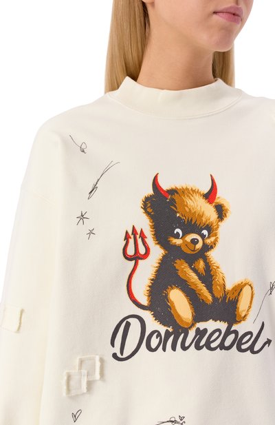 Хлопковый свитшот DOMREBEL, арт. DIABL0 BEAR SWEATSHIRT, фото 5