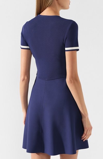 Платье из вискозы VALENTINO, арт. RB3KDA00LBS, фото 4