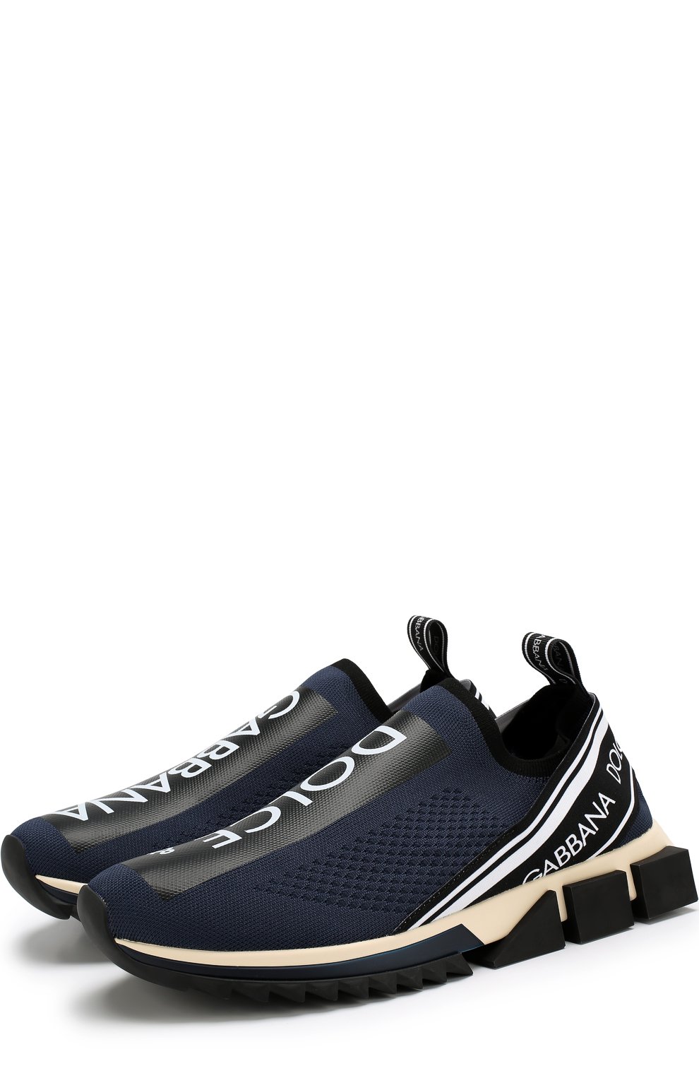 Текстильные кроссовки sorrento с принтом DOLCE & GABBANA, арт. CS1595/AV252, фото 1