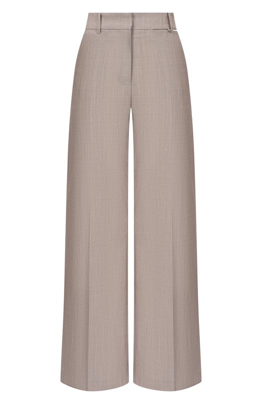 Шерстяные брюки Erika Cavallini P6SZ12 Бежевый P6SZ12