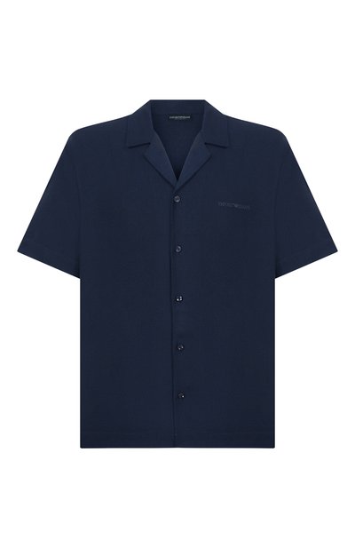Мужская рубашка изо льна и вискозы EMPORIO ARMANI, арт. EM000593/AF20590