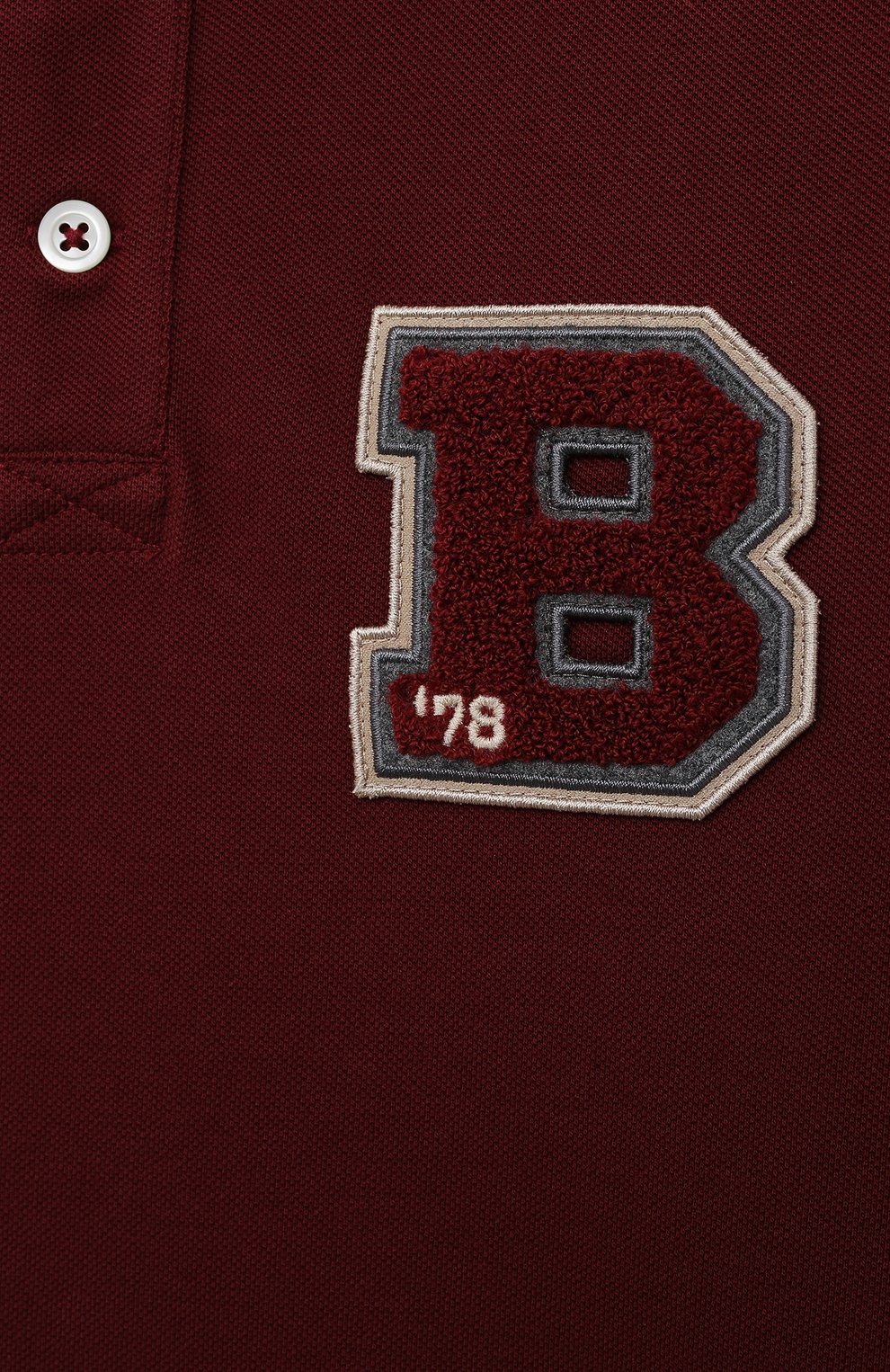 Хлопковое поло BRUNELLO CUCINELLI, арт. B0T63T316B, фото 3