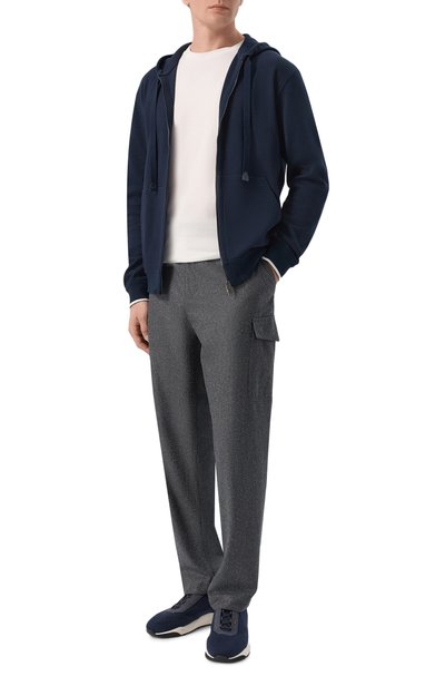Мужские текстильные кроссовки SANTONI, арт. MBI021601BINNH0DU61_MBIG2160