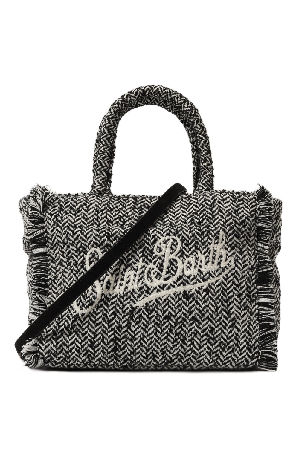 Сумка MC2 SAINT BARTH черно-белого цвета по цене 18650 руб., арт. STBA C0LETTE CLASSIC/01464G, фото 4 Сумка MC2 SAINT BARTH, арт. STBA C0LETTE CLASSIC/01464G, фото 4