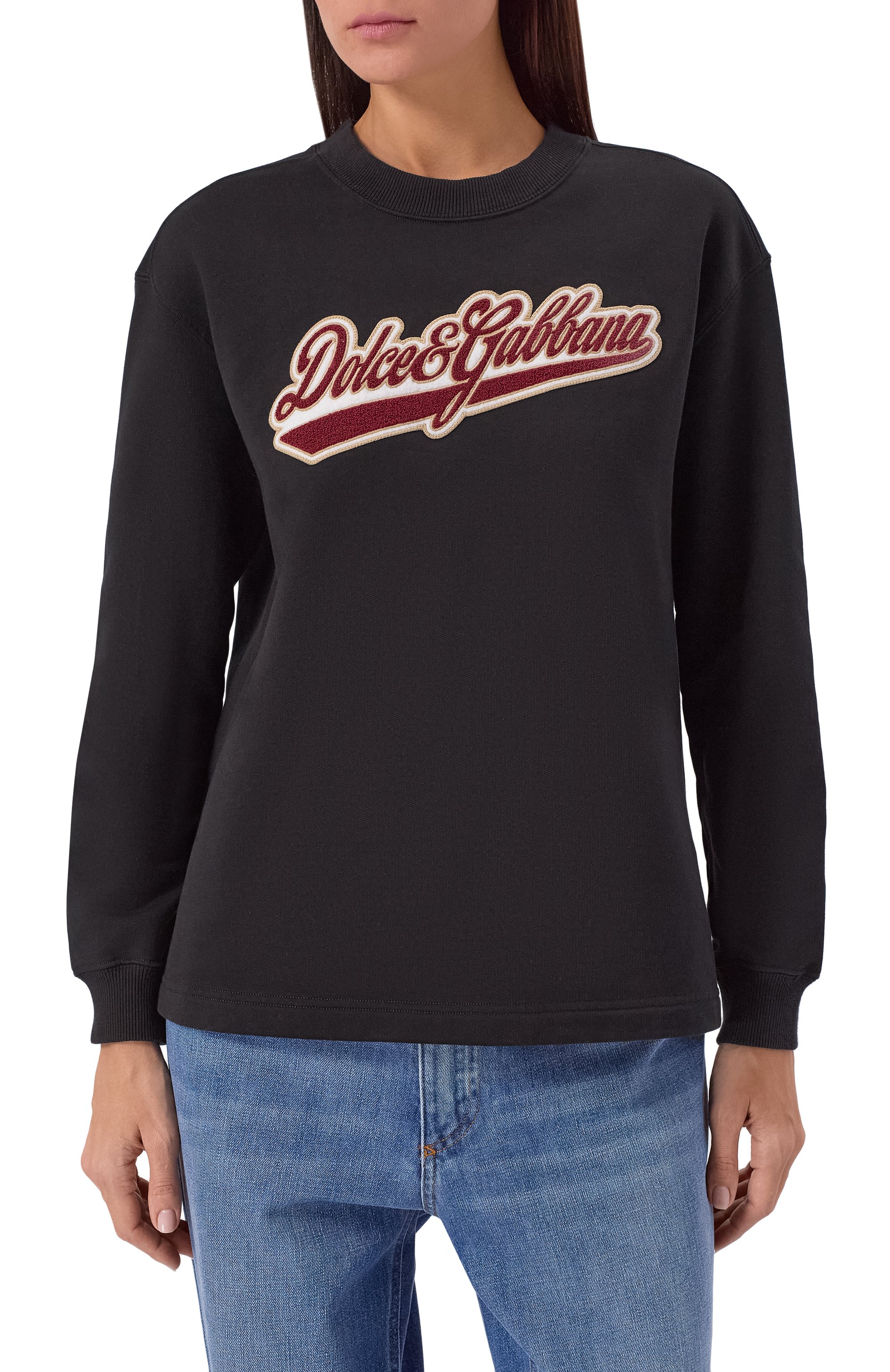 Хлопковый свитшот DOLCE & GABBANA, арт. F9S50Z/GDDAI, фото 3