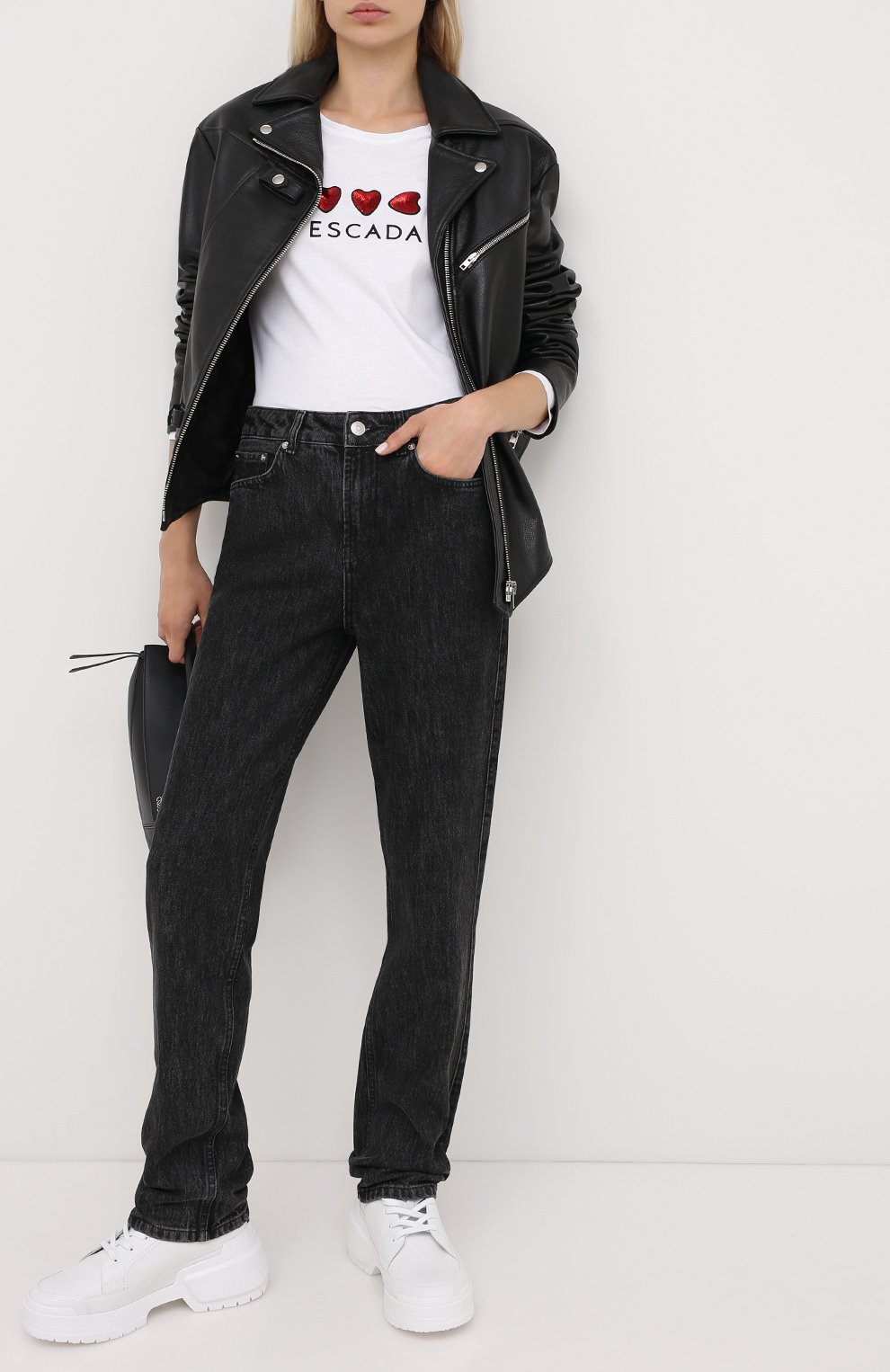 Хлопковый лонгслив ESCADA SPORT белого цвета по цене 12350 руб., арт. 5033691, фото 2 Хлопковый лонгслив ESCADA SPORT, арт. 5033691, фото 2