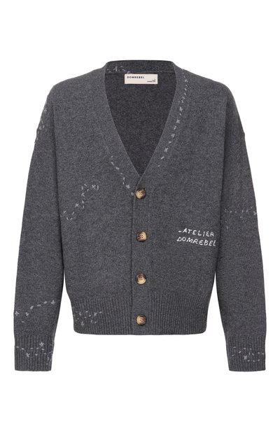 Мужской шерстяной кардиган DOMREBEL, арт. M RENEGADE/KNIT CARDIGAN