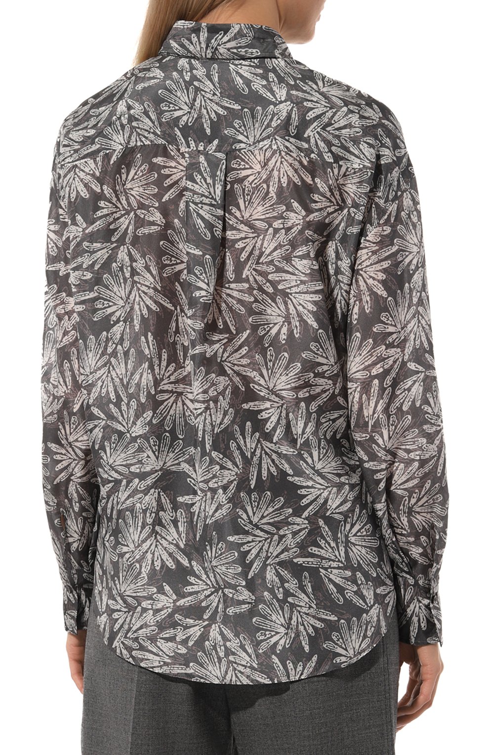 Шелковая рубашка BRUNELLO CUCINELLI, арт. MP913RE116, фото 4