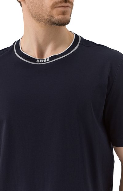 Хлопковая футболка BOSS GREEN, арт. 50525080, фото 5