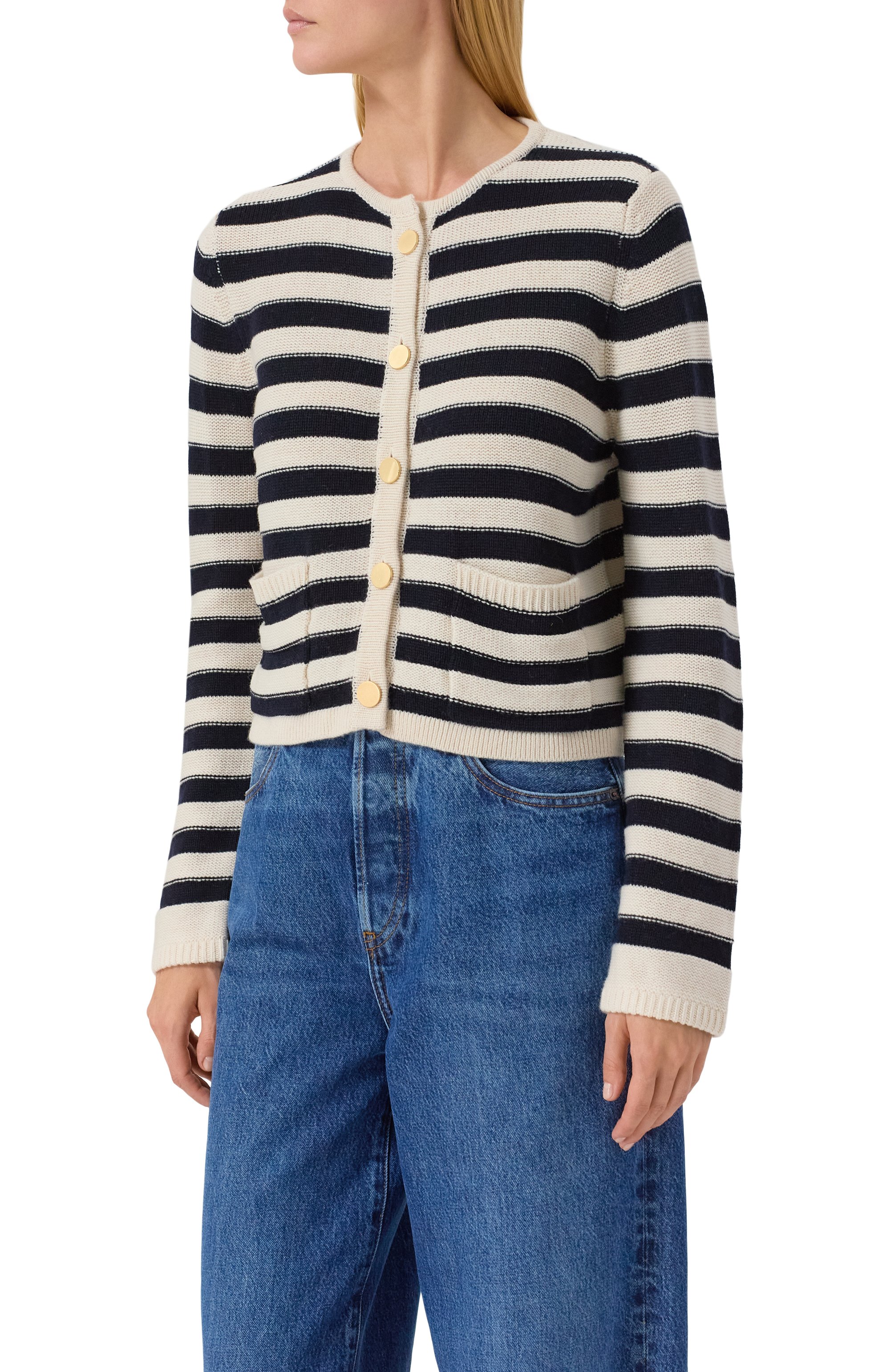 Кардиган из шерсти и кашемира ALLUDE, арт. 255/17020, фото 3