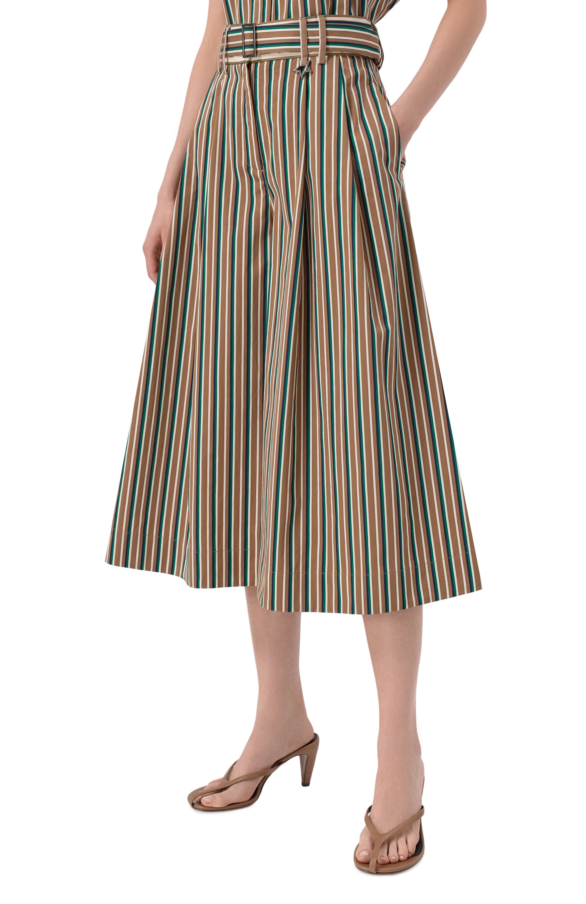 Хлоп ковые кюлоты LORENA ANTONIAZZI, арт. E2635PA99B/5287, фото 3