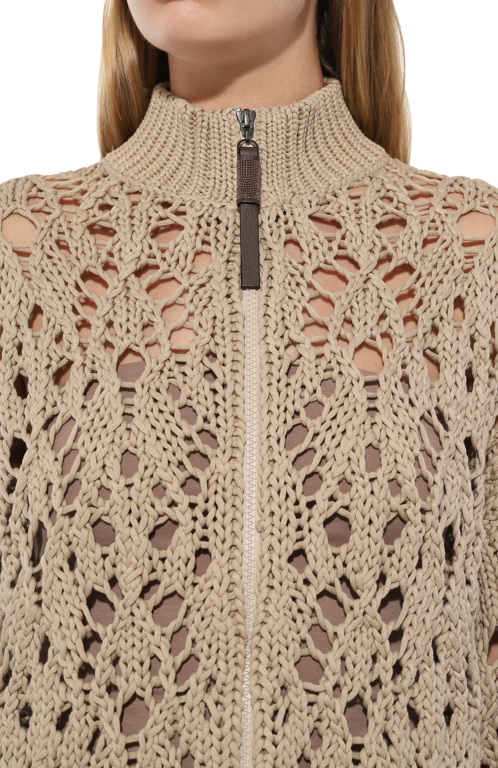 Хлопковый кардиган BRUNELLO CUCINELLI, арт. M8E387606, фото 5