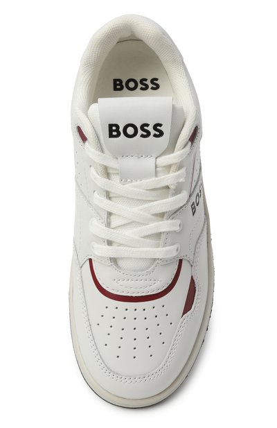 Кожаные кеды BOSS, арт. J51324/30-35, фото 4