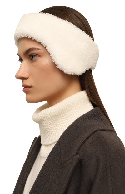 Повязка на голову из овчины YVES SALOMON, арт. 25WAA612XXD0TM, фото 2
