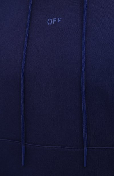 Хлопковое худи OFF-WHITE, арт. 0MBB037F21FLE007, фото 5