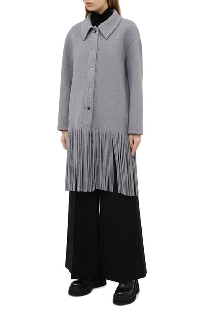 Шерстяное пальто DOROTHEE SCHUMACHER, арт. 946001/ALL AB0UT FRINGE, фото 3