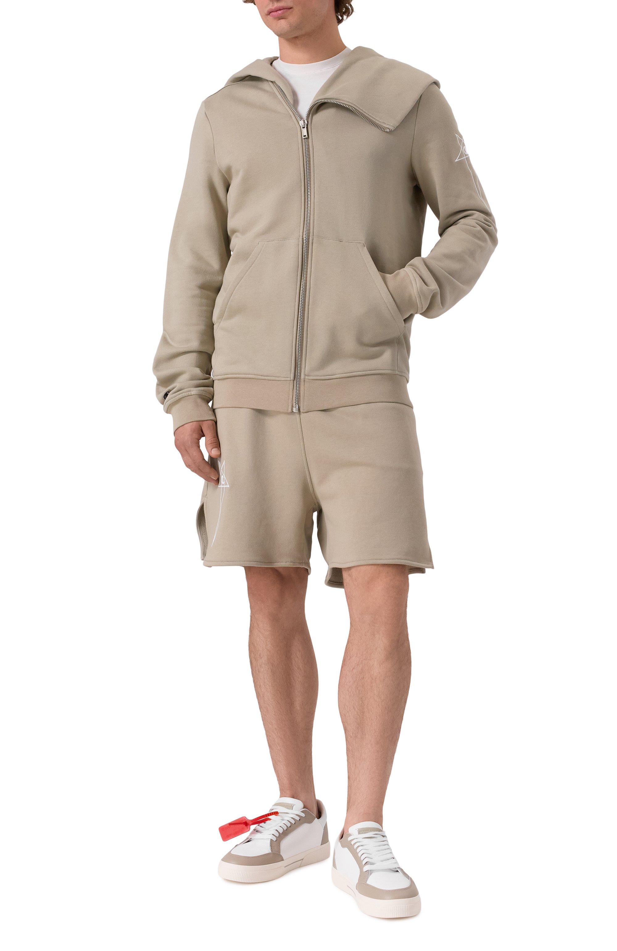 Хлопковая толстовка rick owens x champion RICK OWENS, арт. CM01E1665/CHFE, фото 2