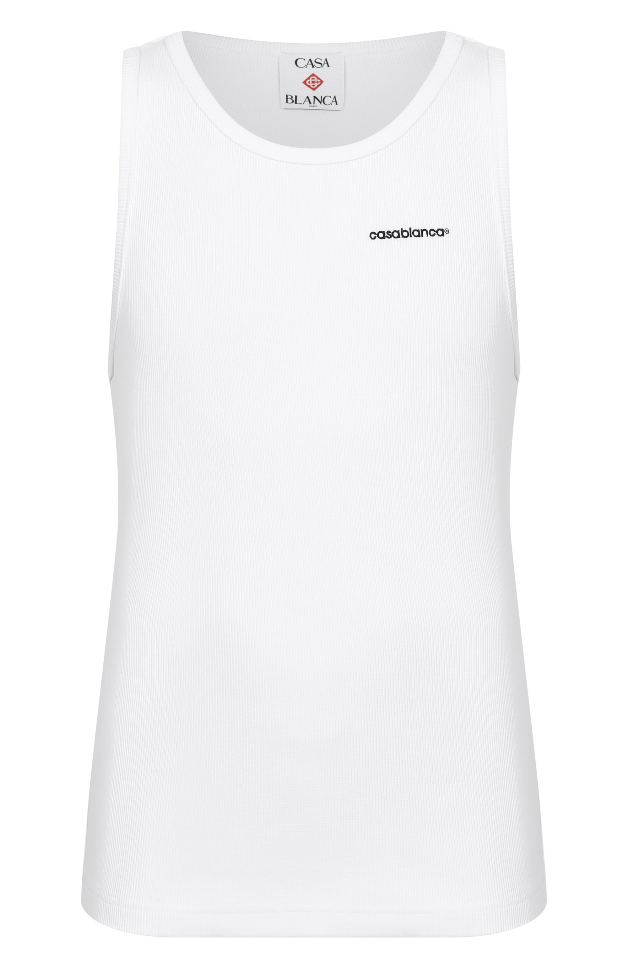 Хлопковая майка CASABLANCA, арт. M-SP26-JTS-057-02, фото 1