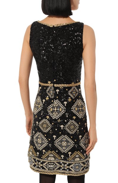 Платье с отделкой пайетками GIAMBATTISTA VALLI, арт. 24FWPVGT5107-29RIC, фото 4