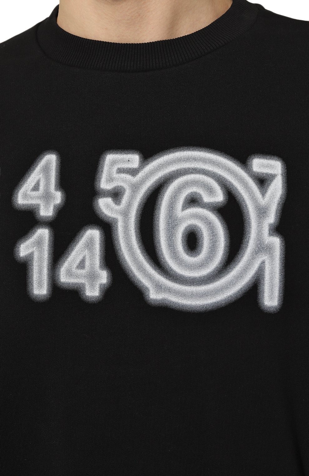 Хлопковый свитшот MM6, арт. S52GU0195/S25537, фото 5