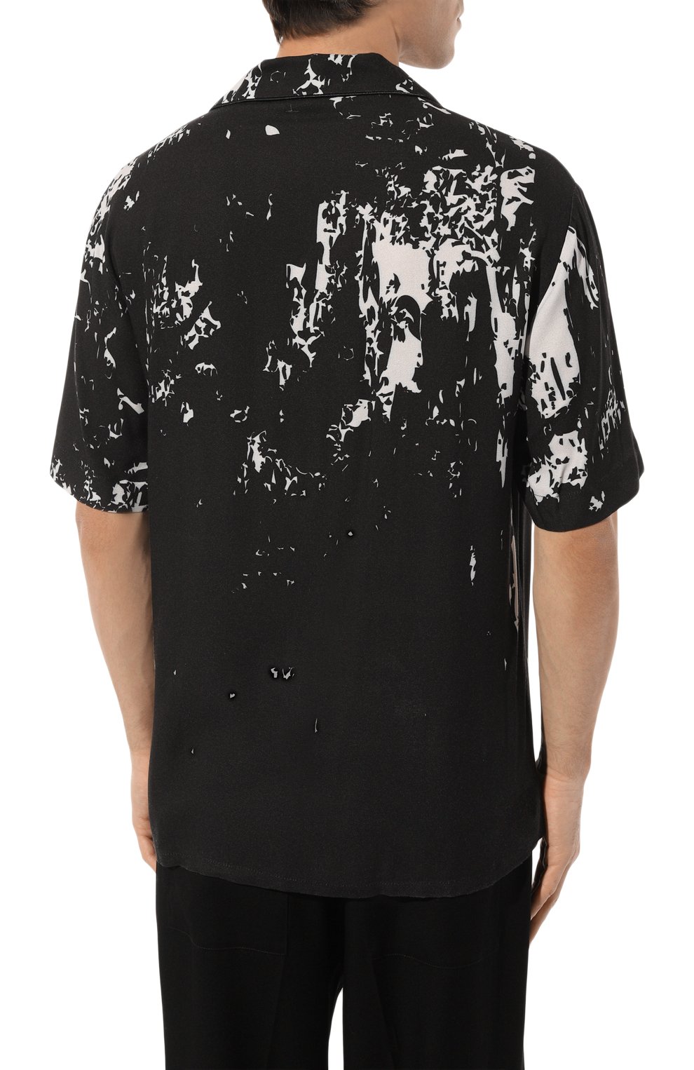 Рубашка из вискозы LIMITATO, арт. UNFINISHED CANVAS/SH0RT SLEEVE SHIRT, фото 4