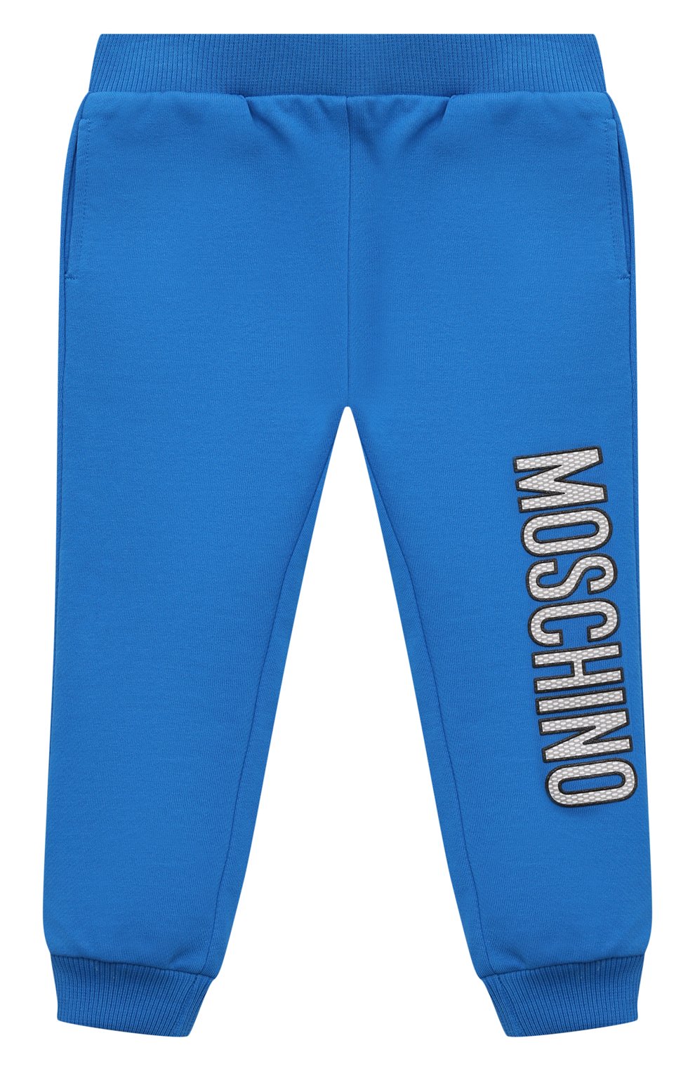 Комплект из толстовки и брюк MOSCHINO синего цвета по цене 29950 руб., арт. MUK04A/LCA53, фото 4 Комплект из толстовки и брюк MOSCHINO, арт. MUK04A/LCA53, фото 4