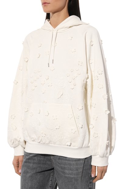 Хлопковое худи ELIE SAAB, арт. 15377, фото 3