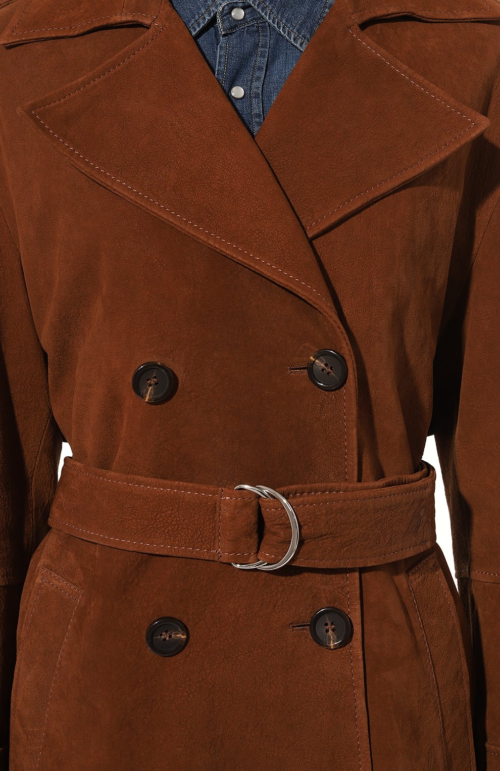 Замшевый тренч BATS, арт. WF_025, фото 5