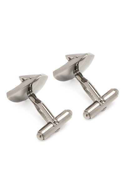 Запонки LANVIN темно-серого цвета по цене 24550 руб., арт. 9601/6, фото 2 Запонки LANVIN, арт. 9601/6, фото 2