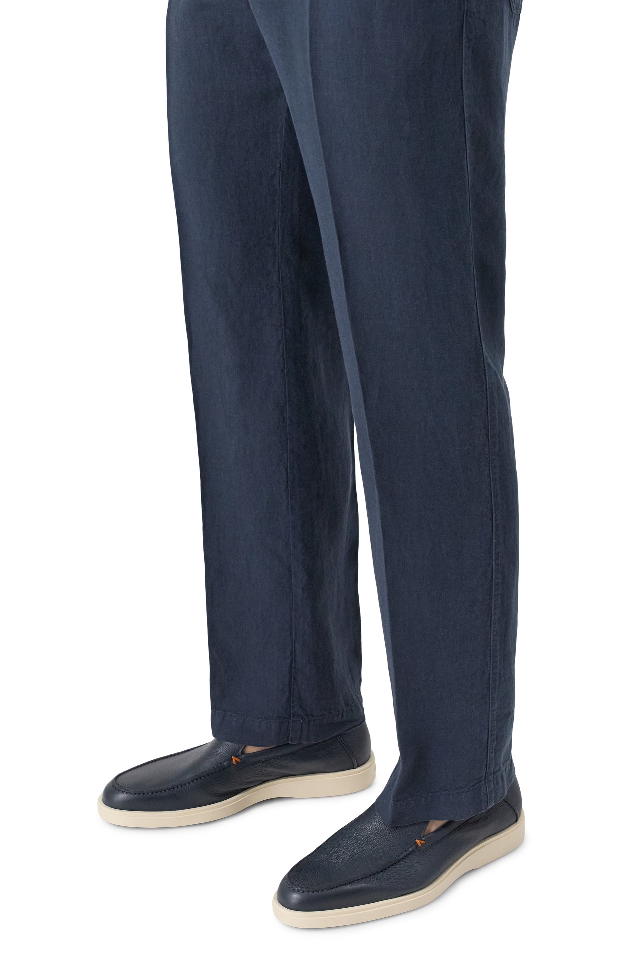 Кожаные лоферы detroit SANTONI, арт. MGDG17824TICSWLM, фото 3