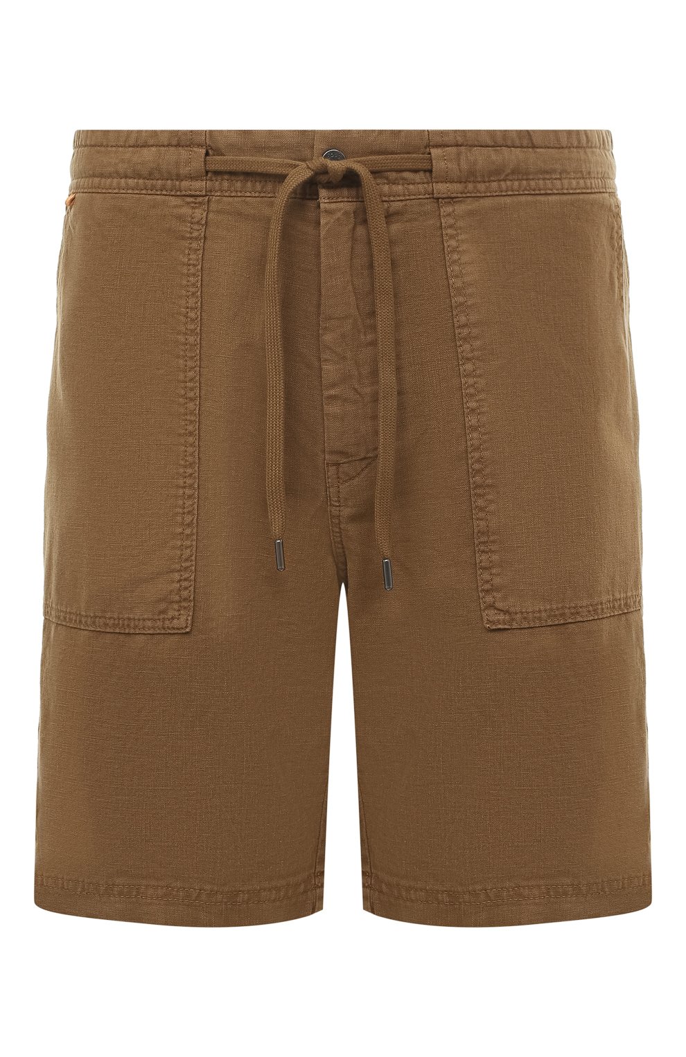 Шорты из льна и хлопка BOSS ORANGE, арт. 50488627, фото 1