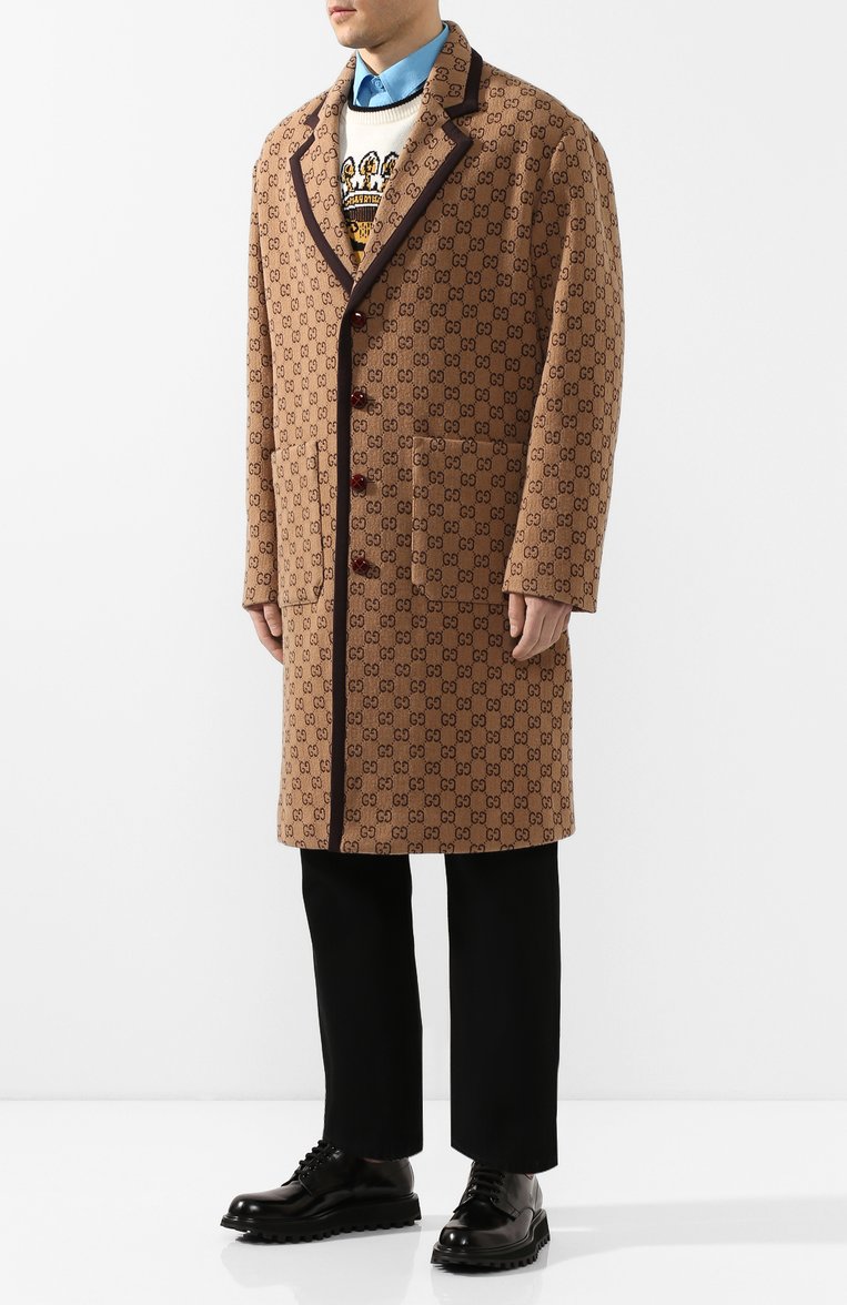 Шерстяное пальто GUCCI, арт. 598710/Z8AF1, фото 1