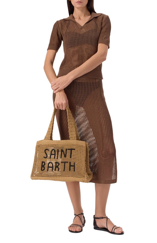 Сумка-тоут Fiona MC2 Saint Barth STBA FI0NA/01567H Бежевый  STBA FI0NA/01567H Фото 7