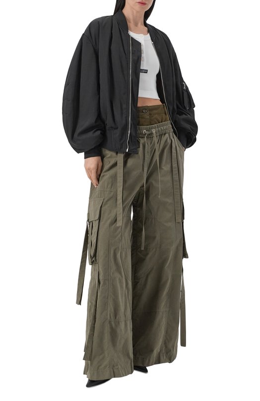 Хлопковая майка Dolce & Gabbana F8W42T/FU7AV Белый  F8W42T/FU7AV Фото 2