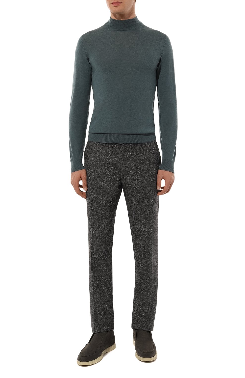 Замшевые ботинки STEFANO RICCI хаки цвета по цене 106500 руб., арт. UC62_G4162/SD, фото 2 Замшевые ботинки STEFANO RICCI, арт. UC62_G4162/SD, фото 2