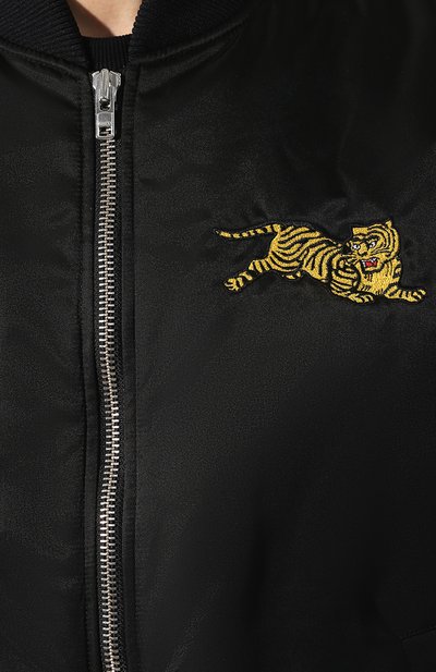 Бомбер KENZO черного цвета по цене 66050 руб., арт. 5BL1911NB, фото 5 Бомбер KENZO, арт. 5BL1911NB, фото 5