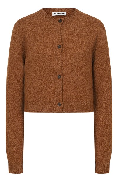 Женский кардиган из шерсти и кашемира JIL SANDER, арт. J02HP0068/J14856