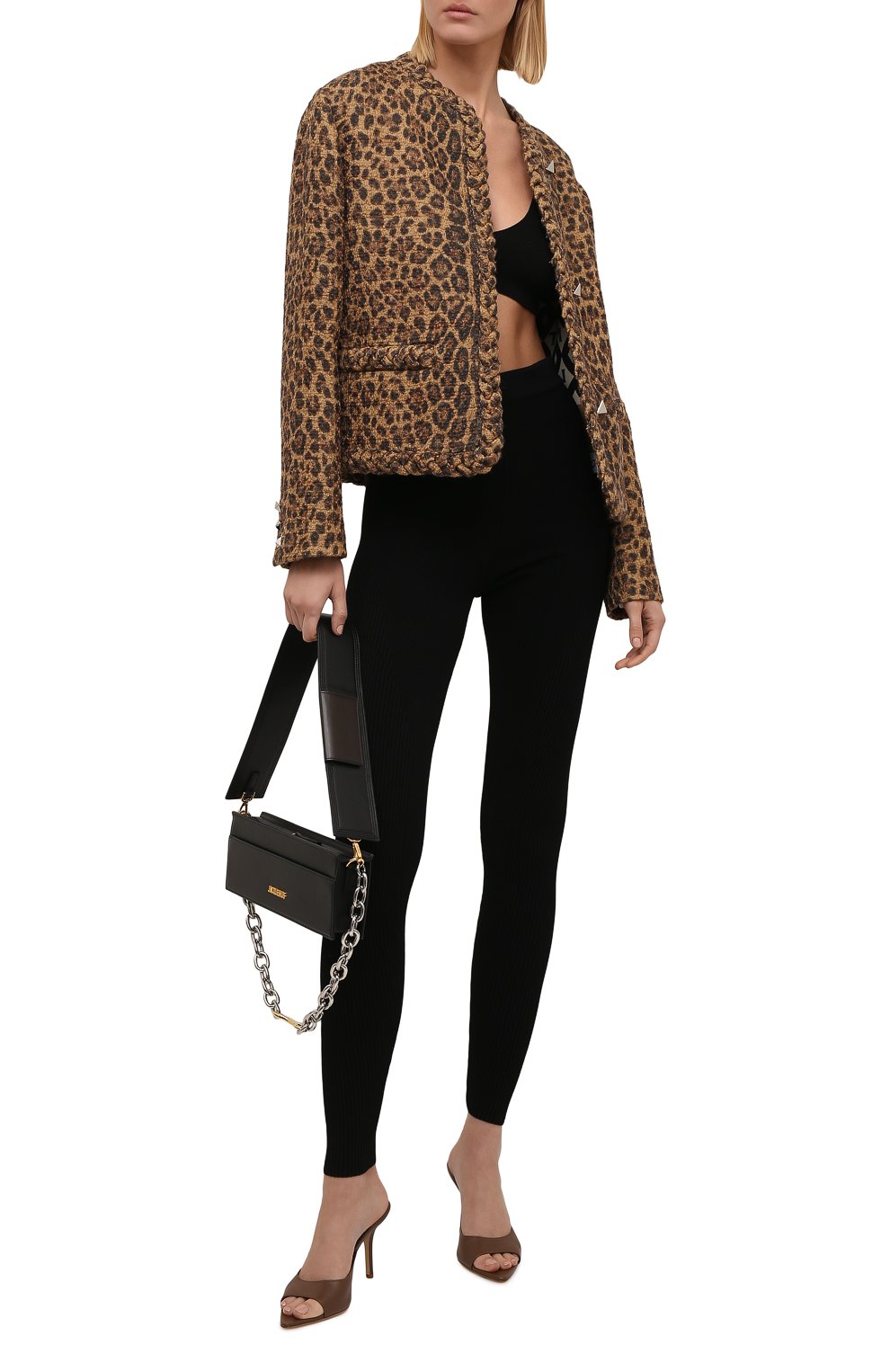 Легинсы из вискозы JACQUEMUS, арт. 213KN606-2060, фото 2