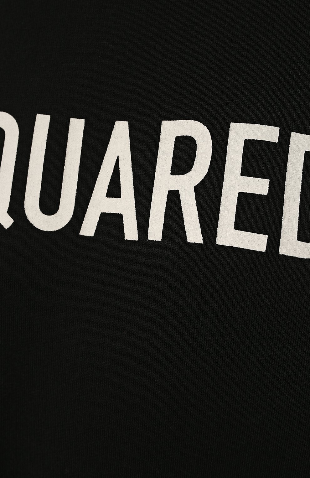 Хлопковое платье DSQUARED2 черного цвета по цене 36950 руб., арт. S75CV0559/S25539, фото 5 Хлопковое платье DSQUARED2, арт. S75CV0559/S25539, фото 5