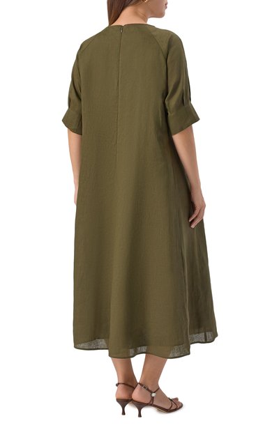 Льняное платье MARINA RINALDI, арт. KIENS, фото 4