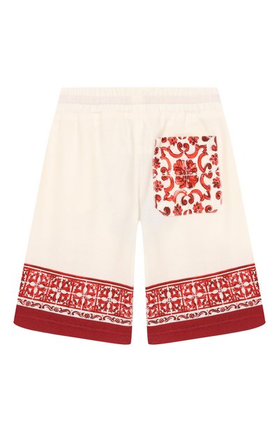 Хлопковые шорты DOLCE & GABBANA, арт. L4JQV3/II7KW_001, фото 2