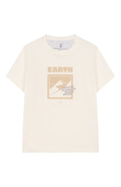 Хлопковая футболка BRUNELLO CUCINELLI, арт. B0B13T189B