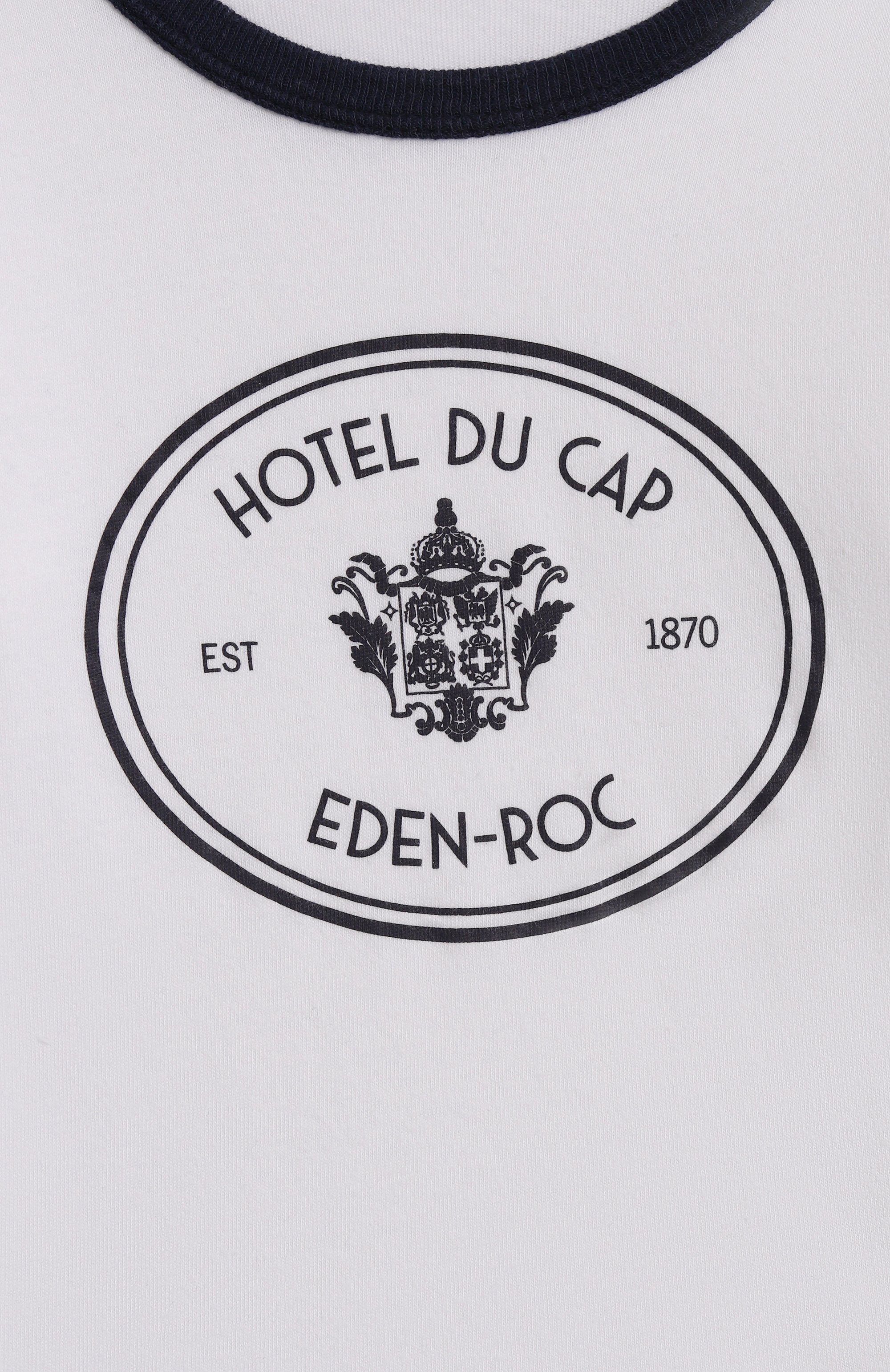 Хлопковая футболка SPORTY AND RICH белого цвета по цене 10900 руб., арт. T005660666WH50, фото 3 Хлопковая футболка SPORTY AND RICH, арт. T005660666WH50, фото 3