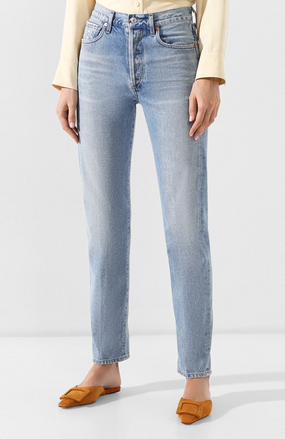 Джинсы прямого кроя CITIZENS OF HUMANITY, арт. 1730C-769, фото 3