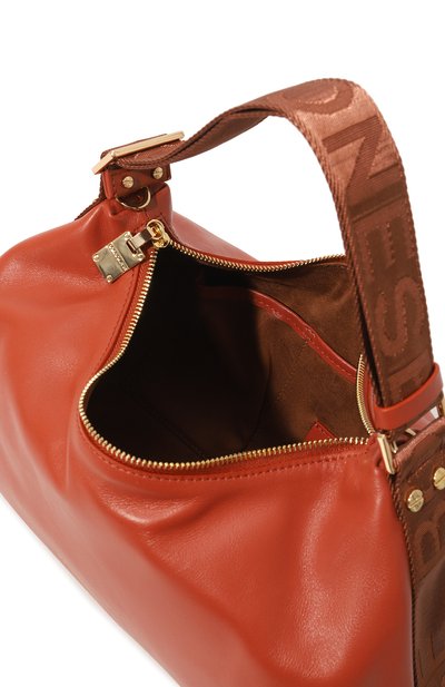 Сумка hobo medium BORBONESE оранжевого цвета по цене 67900 руб., арт. 924162, фото 5 Сумка hobo medium BORBONESE, арт. 924162, фото 5