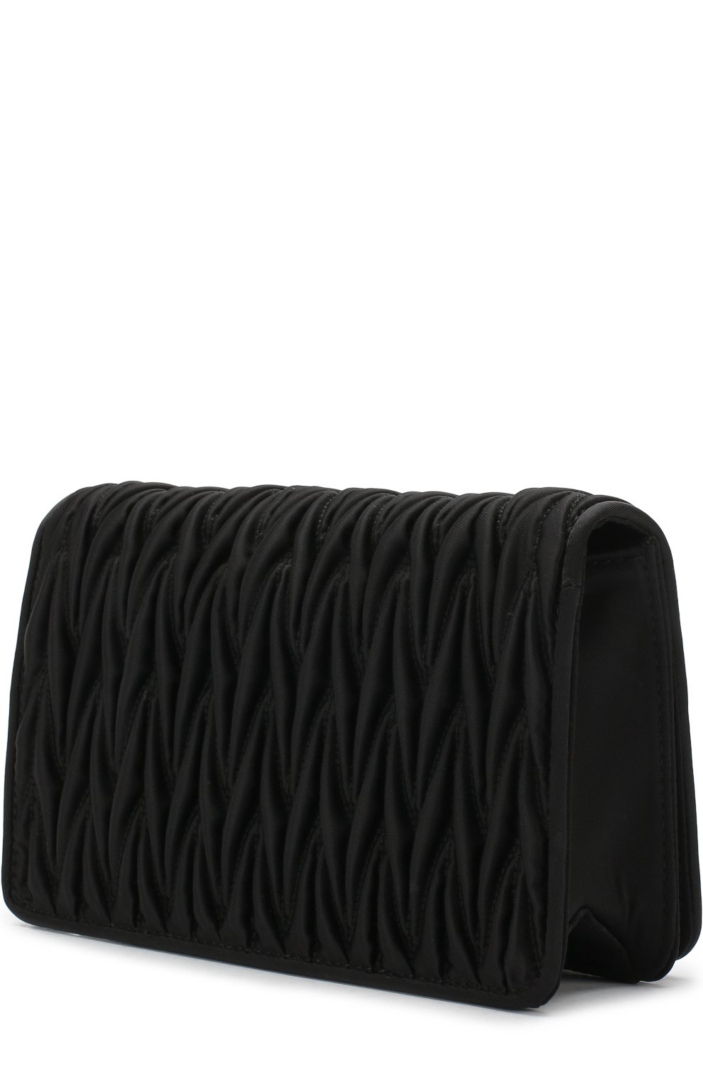 Сумка из текстиля на цепочке MIU MIU, арт. 5BF069-74-F0002-OCO, фото 2