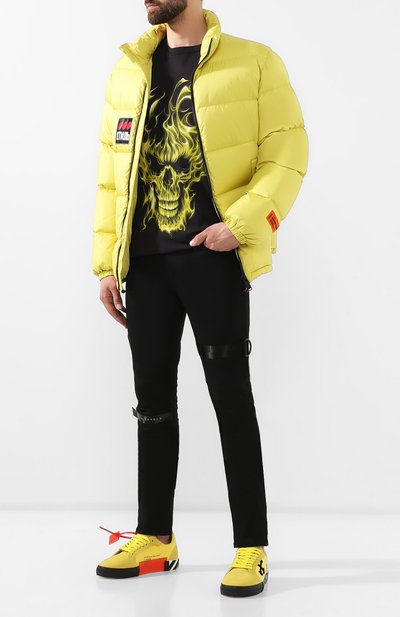 Замшевые кеды vulcanized OFF-WHITE, арт. 0MIA085E19C210476010, фото 2